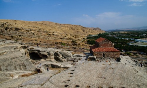 Zdjcie GRUZJA /  Kartlia Wewntrzna / Upliscyche / Skalne miasto Upliscyche