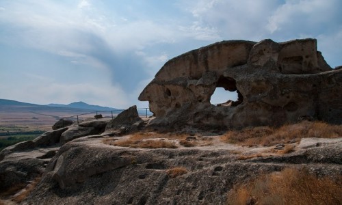 Zdjcie GRUZJA /  Kartlia Wewntrzna / Upliscyche / Skalne miasto Upliscyche