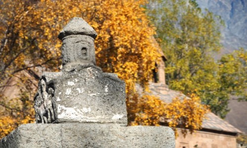 Zdjcie GRUZJA / Mccheta-Mtianetia / Stepancminda (Kazbegi) / Jesie w Kazbegi