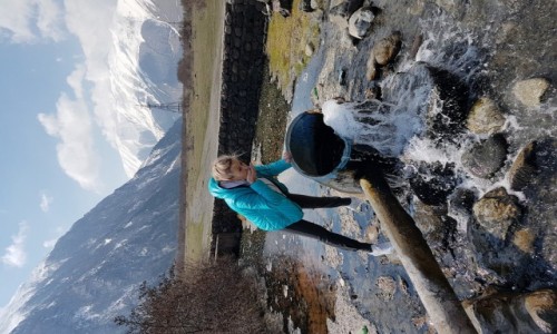 Zdjecie GRUZJA / - / Kazbegi / Zrodelko zycia