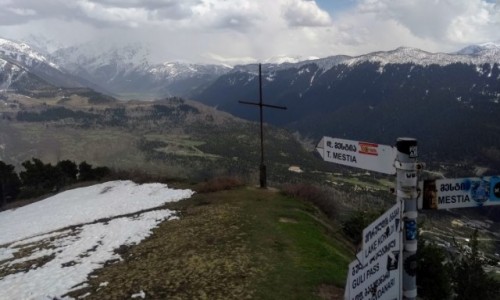 GRUZJA / Swanetia / kierunek Jeziora Koruldi / Na moim dachu świata