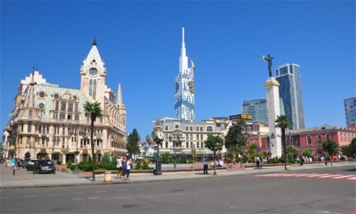 Zdjcie GRUZJA / Adaria / Batumi / Plac Europejski w Batumi