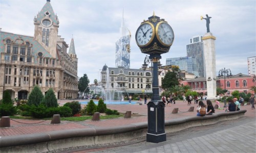 Zdjęcie GRUZJA / Adżaria / Batumi / Plac Europejski w Batumi