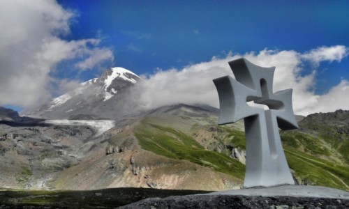 Zdjecie GRUZJA / Mccheta-Mtianetia / Kazbek / w drodze na Kazbek