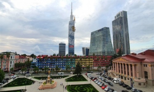 Zdjecie GRUZJA / Adaria / Batumi / Drapacze chmur w Batumi