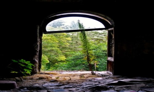 Zdjecie GRUZJA / Imeretia / Sanatorium Medea w Ckaltubo / Ruskij mir w realu