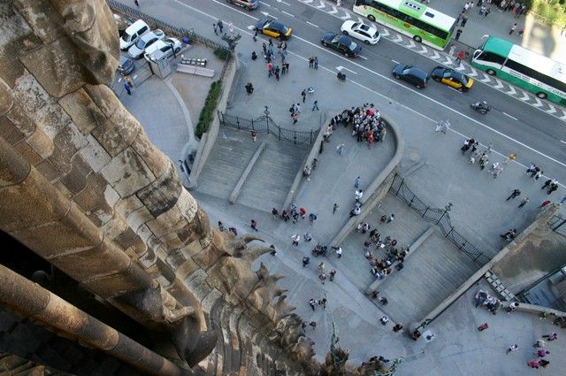 Zdjęcia: Barcelona/Sagrada Familia, Catalonia, widok z wieży, HISZPANIA Zdjęcia: Barcelona/Sagrada Familia, Catalonia, widok z wieży, HISZPANIA