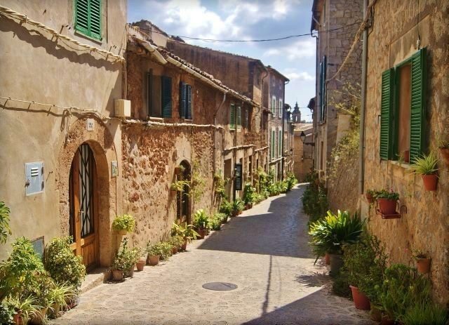 Zdjęcia: Valldemossa, Majorka, Uliczki Valldemossy, HISZPANIA Zdjęcia: Valldemossa, Majorka, Uliczki Valldemossy, HISZPANIA