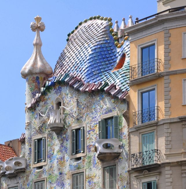 Zdjęcia: Barcelona, Casa Batllo, HISZPANIA Zdjęcia: Barcelona, Casa Batllo, HISZPANIA