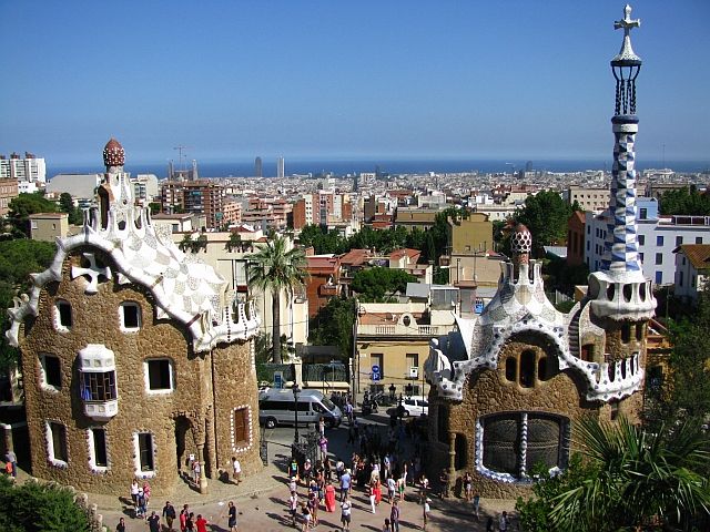 Zdjęcia: Barcelona, Katalonia, park Guell, HISZPANIA Zdjęcia: Barcelona, Katalonia, park Guell, HISZPANIA
