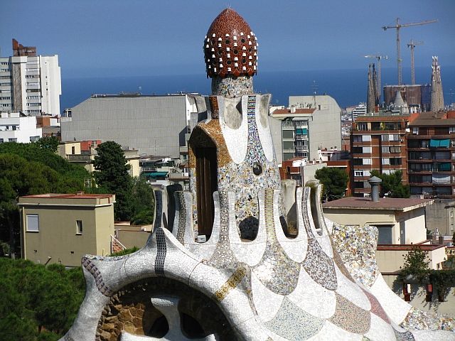 Zdjęcia: Barcelona, Katalonia, park Guell, HISZPANIA Zdjęcia: Barcelona, Katalonia, park Guell, HISZPANIA