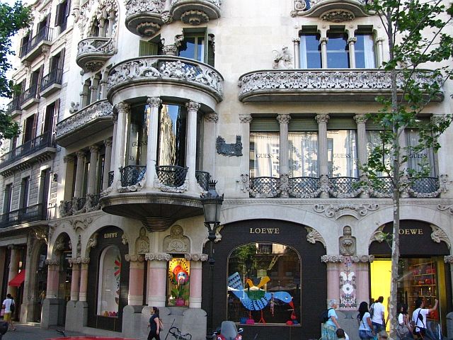 Zdjęcia: Barcelona, Katalonia, casa Lleo Morera, HISZPANIA Zdjęcia: Barcelona, Katalonia, casa Lleo Morera, HISZPANIA