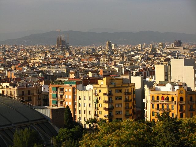 Zdjęcia: Barcelona, Katalonia, widok ze wzgórza Montjuic, HISZPANIA Zdjęcia: Barcelona, Katalonia, widok ze wzgórza Montjuic, HISZPANIA