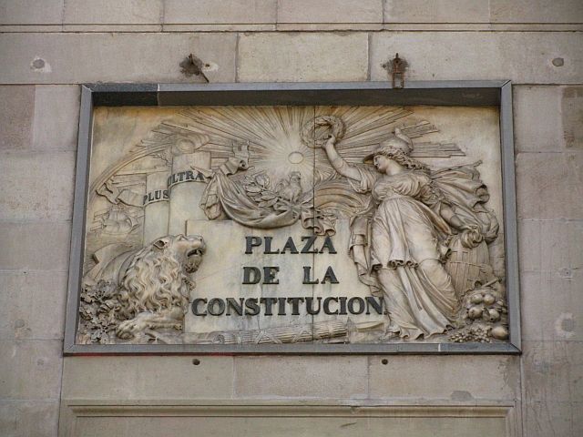 Zdjęcia: Barcelona, Katalonia, wnętrze ratusza w Barcelonie, HISZPANIA Zdjęcia: Barcelona, Katalonia, wnętrze ratusza w Barcelonie, HISZPANIA