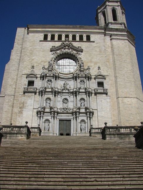 Zdjęcia: Girona, Katalonia, katedra, HISZPANIA Zdjęcia: Girona, Katalonia, katedra, HISZPANIA