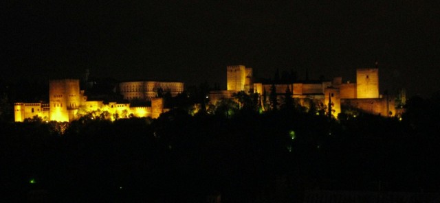 Zdj cia: Granada, Andaluzja, Widok na Alhambre, HISZPANIA