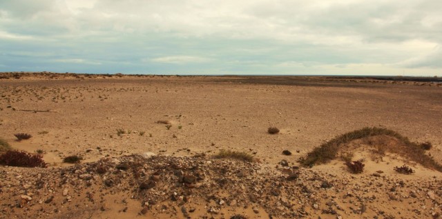 Zdj cia: Pwysep Jandia/ Punta del Tigre, Fuerteventura/Wyspy Kanaryjskie, Pas startowy lotniska z czasw Gustawa Wintera, HISZPANIA