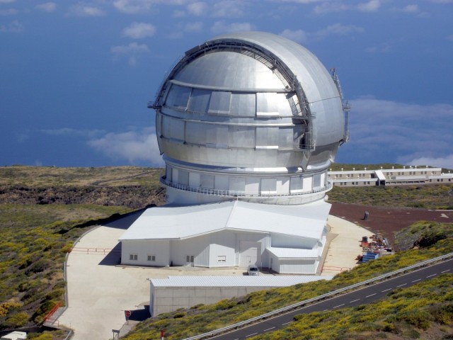 Zdj cia: La Palma, Park Narodowy Caldera de Taburiente, Wyspy Kanaryjskie, Gran Telescopio Canarias, HISZPANIA