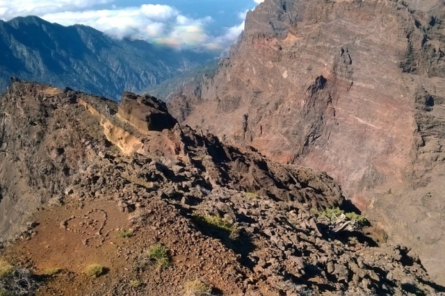 Zdj cia: La Palma, Park Narodowy Caldera de Taburiente, Wyspy Kanaryjskie, Widok ze szczytu Roque de los Muchachos, HISZPANIA