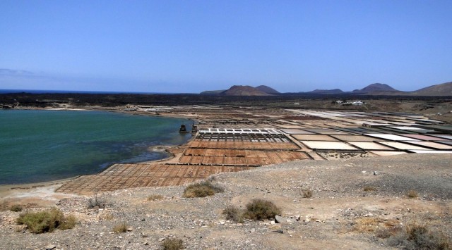 Zdj cia: Lanzarote, Wyspy Kanaryjskie, Salinas de Janubio (3), HISZPANIA