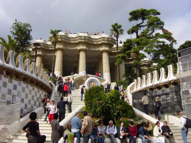 Zdjęcia: Barcelona, Katalonia, Park Guell, HISZPANIA Zdjęcia: Barcelona, Katalonia, Park Guell, HISZPANIA