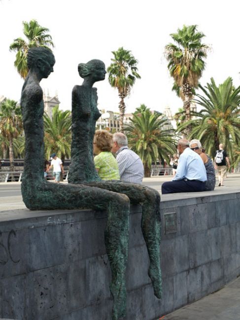 Zdjęcia: Barcelona, Barcelona, Przy promenadzie, HISZPANIA Zdjęcia: Barcelona, Barcelona, Przy promenadzie, HISZPANIA