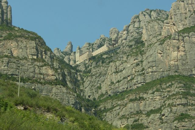 Zdjęcia: Montserrat, Katalonia, Klasztor w górach, HISZPANIA Zdjęcia: Montserrat, Katalonia, Klasztor w górach, HISZPANIA