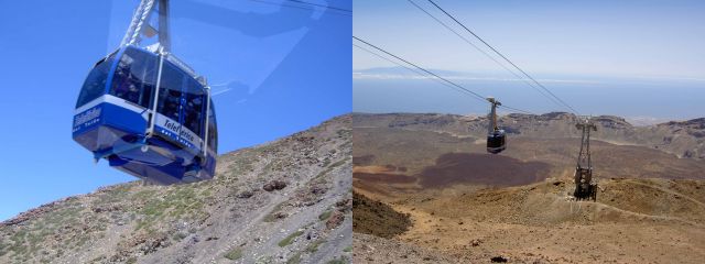 Zdjęcia: Wulkan Teide 3700 m, Teneryfa, Wjazd kolejką na wulkan na Teneryfie, HISZPANIA Zdjęcia: Wulkan Teide 3700 m, Teneryfa, Wjazd kolejką na wulkan na Teneryfie, HISZPANIA
