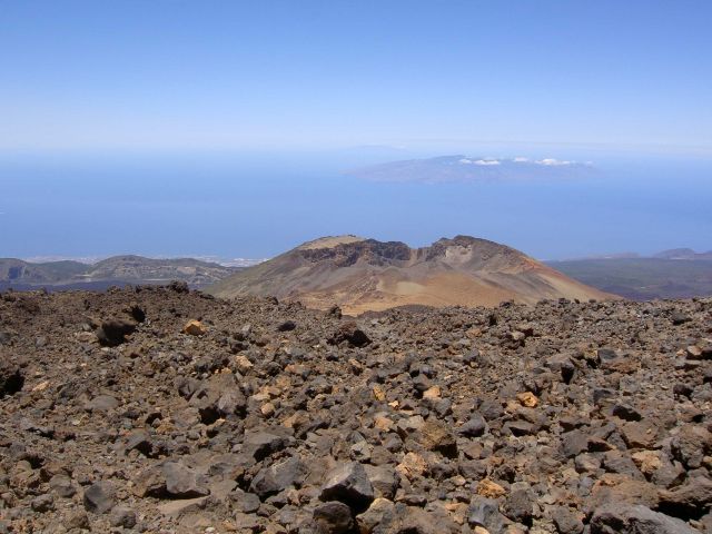 Zdjęcia: Teneryfa, Wyspy Kanaryjskie, Panorama z Wulkanu Teide, HISZPANIA Zdjęcia: Teneryfa, Wyspy Kanaryjskie, Panorama z Wulkanu Teide, HISZPANIA