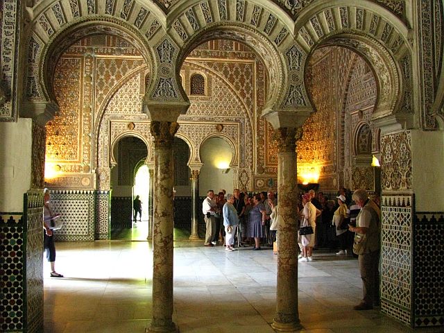 Zdjęcia: Sewilla, Andaluzja, Alkazar - Salon Ambasadorów, HISZPANIA Zdjęcia: Sewilla, Andaluzja, Alkazar - Salon Ambasadorów, HISZPANIA