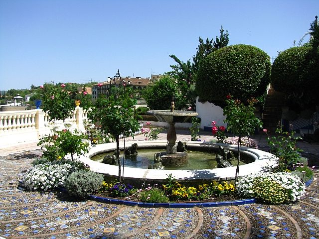 Zdjęcia: Ronda, Andaluzja, Casa D. Bosco - taras, HISZPANIA Zdjęcia: Ronda, Andaluzja, Casa D. Bosco - taras, HISZPANIA