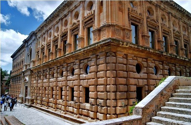 Zdjęcia: Granada - Palacio de Carlos V, Andaluzja, Pałac Karola V, HISZPANIA Zdjęcia: Granada - Palacio de Carlos V, Andaluzja, Pałac Karola V, HISZPANIA