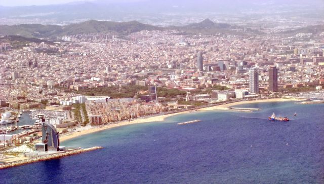 Zdjęcia: Barcelona, Katalonia, Barcelona z powietrza, HISZPANIA Zdjęcia: Barcelona, Katalonia, Barcelona z powietrza, HISZPANIA