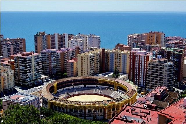 Zdjęcia: Malaga, Andaluzja, Plaza de Toros de la Malaqeta, HISZPANIA Zdjęcia: Malaga, Andaluzja, Plaza de Toros de la Malaqeta, HISZPANIA
