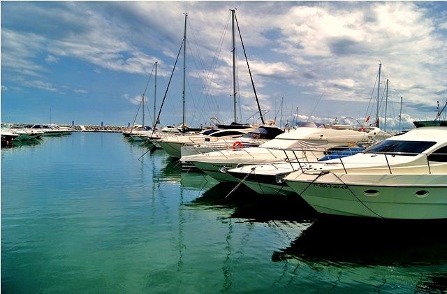 Zdjęcia: Marbella, Andaluzja, W porcie jachtowym, HISZPANIA Zdjęcia: Marbella, Andaluzja, W porcie jachtowym, HISZPANIA