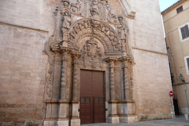 Zdjęcia: Palma, Majorka, Drzwi do katedry w Palmie, HISZPANIA Zdjęcia: Palma, Majorka, Drzwi do katedry w Palmie, HISZPANIA