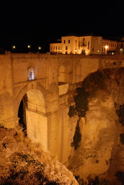 Zdjęcia: Ronda, Andaluzja, Most Puento Nuevo noca, HISZPANIA Zdjęcia: Ronda, Andaluzja, Most Puento Nuevo noca, HISZPANIA