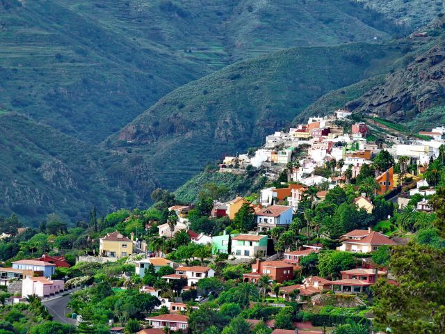 Zdjęcia: Gran Canaria, Gran Canaria, Wioska na wzgórzu, HISZPANIA Zdjęcia: Gran Canaria, Gran Canaria, Wioska na wzgórzu, HISZPANIA