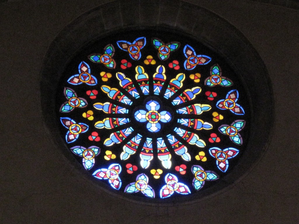 Zdjęcia: Palma de Mallorca, Palma, Rozeta w katedrze, HISZPANIA Zdjęcia: Palma de Mallorca, Palma, Rozeta w katedrze, HISZPANIA