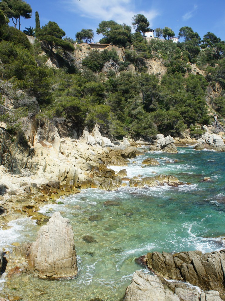 Zdjęcia: Lloret de Mar, Costa Brava, Piękny, skalisty brzeg, HISZPANIA Zdjęcia: Lloret de Mar, Costa Brava, Piękny, skalisty brzeg, HISZPANIA