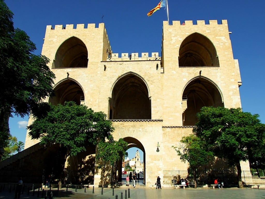 Zdjęcia: Valencia, Valencia, old gate, HISZPANIA Zdjęcia: Valencia, Valencia, old gate, HISZPANIA