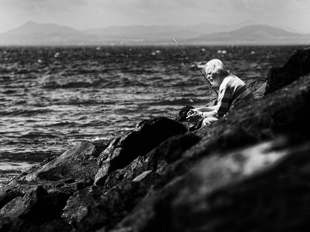 Zdjęcia: Playa Blanca, Lanzarote, Rybak, HISZPANIA Zdjęcia: Playa Blanca, Lanzarote, Rybak, HISZPANIA