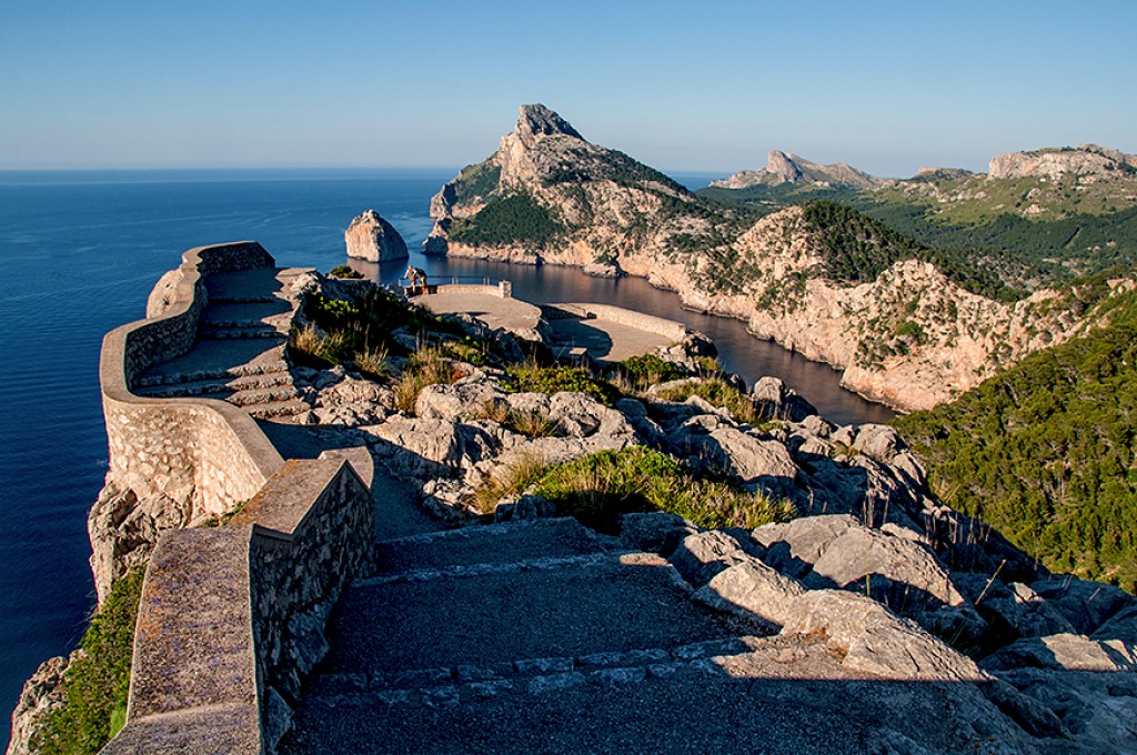 Zdjęcia: Majorka, widok z Mirador des Colomer , HISZPANIA Zdjęcia: Majorka, widok z Mirador des Colomer , HISZPANIA
