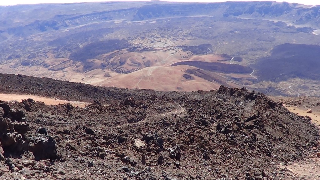 Zdjęcia: Teide teneryfa, Teneryfa, panorama krateru z wulkanu Teide, HISZPANIA Zdjęcia: Teide teneryfa, Teneryfa, panorama krateru z wulkanu Teide, HISZPANIA