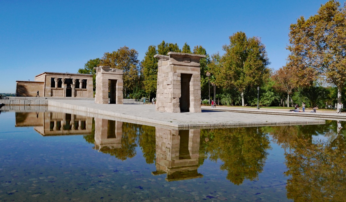 Zdjęcia: Parque de la Montana, Madryt, Świątynia Debod, HISZPANIA Zdjęcia: Parque de la Montana, Madryt, Świątynia Debod, HISZPANIA