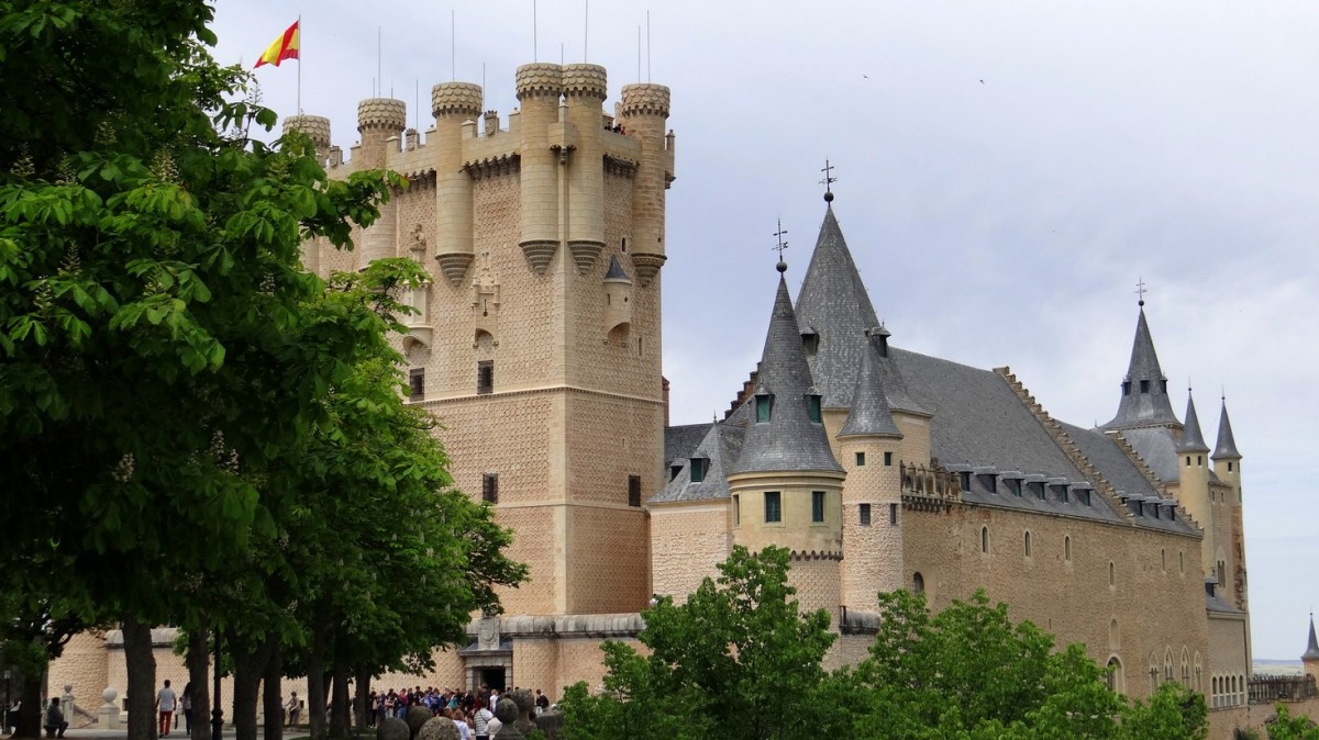 Zdjęcia: Segovia, Castilla y León, Alcázar de Segovia, HISZPANIA Zdjęcia: Segovia, Castilla y León, Alcázar de Segovia, HISZPANIA