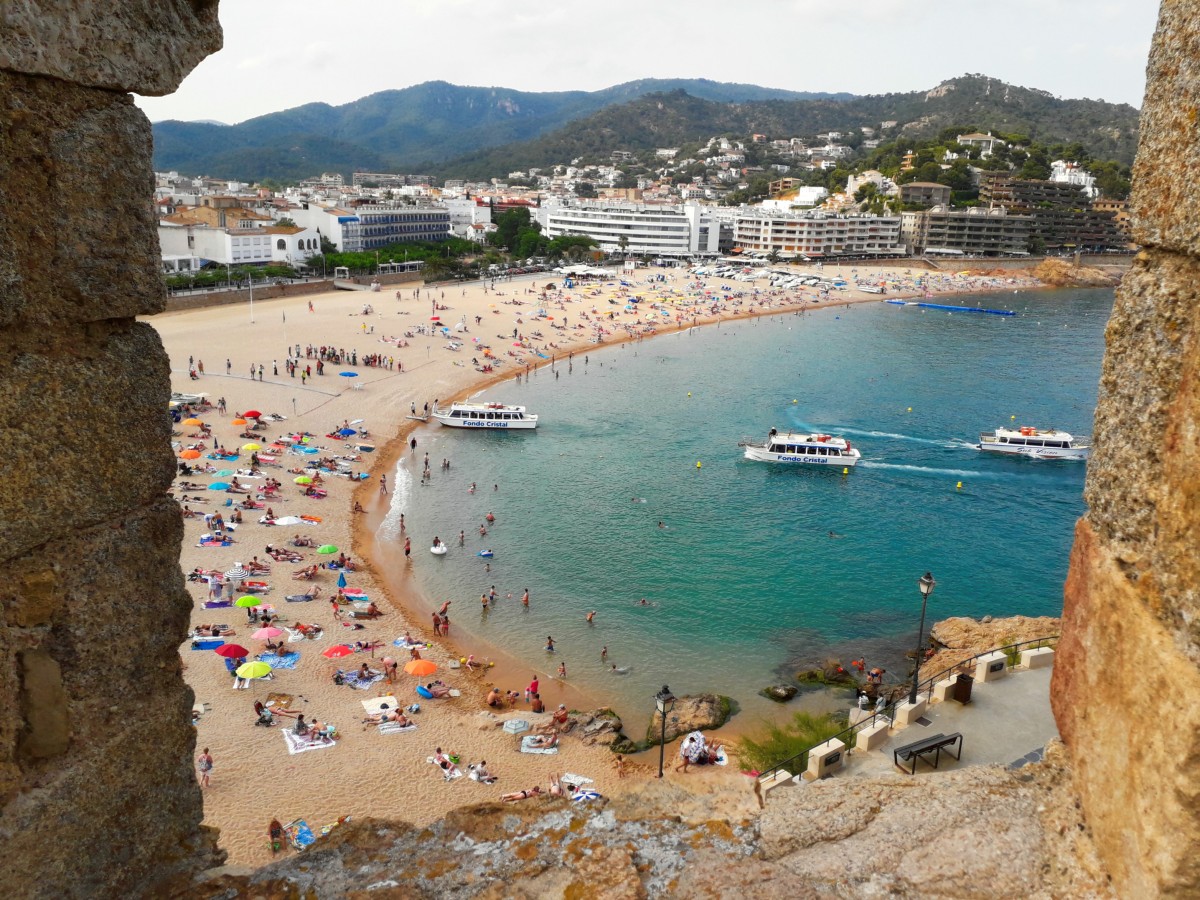 Zdjęcia: Tossa de Mar, Costa brava, Patrząc z góry, HISZPANIA Zdjęcia: Tossa de Mar, Costa brava, Patrząc z góry, HISZPANIA