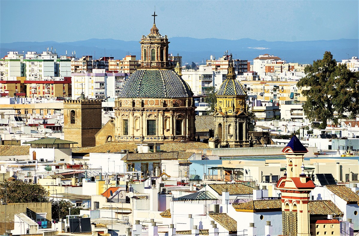 Zdjęcia: Sevilla, Andaluzja, Dachy i wieże, HISZPANIA Zdjęcia: Sevilla, Andaluzja, Dachy i wieże, HISZPANIA