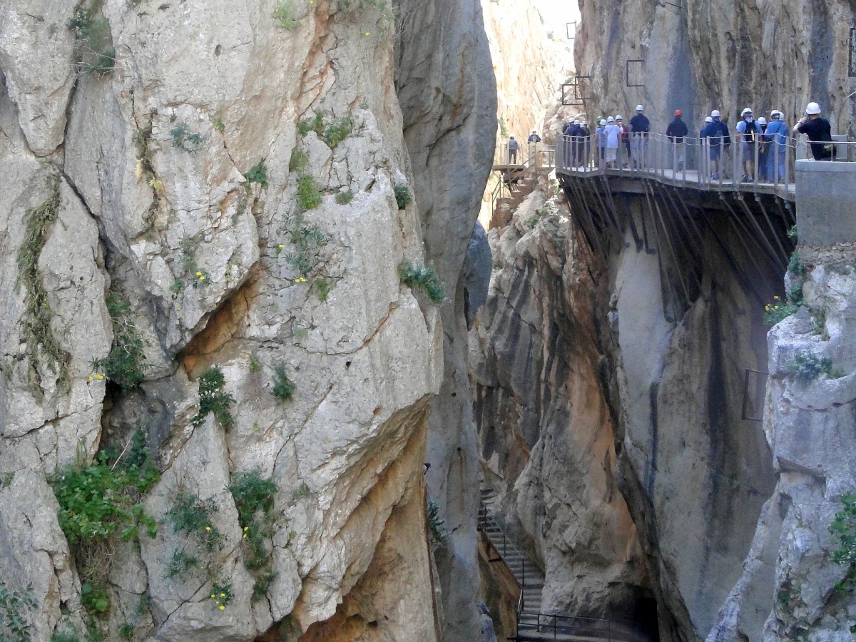 Zdjęcia: El Chorro, Andaluzja, Caminito del Rey., HISZPANIA Zdjęcia: El Chorro, Andaluzja, Caminito del Rey., HISZPANIA