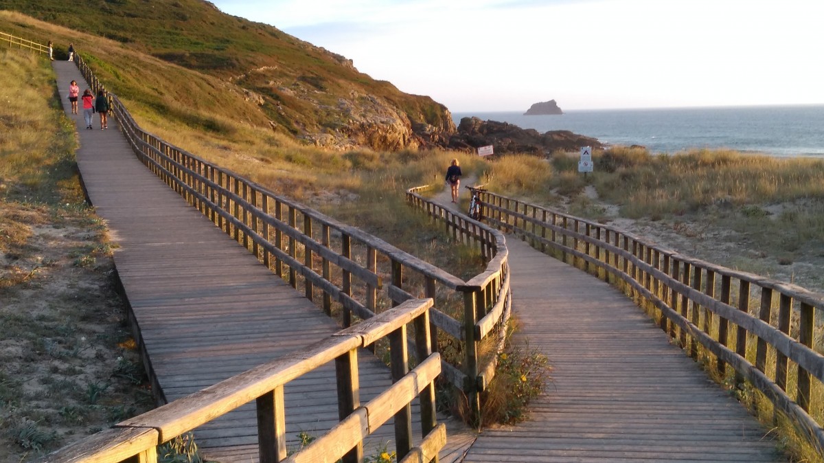 Zdjęcia: Finistera, Galicja, W drodze na plażę Cantalarrana, HISZPANIA Zdjęcia: Finistera, Galicja, W drodze na plażę Cantalarrana, HISZPANIA